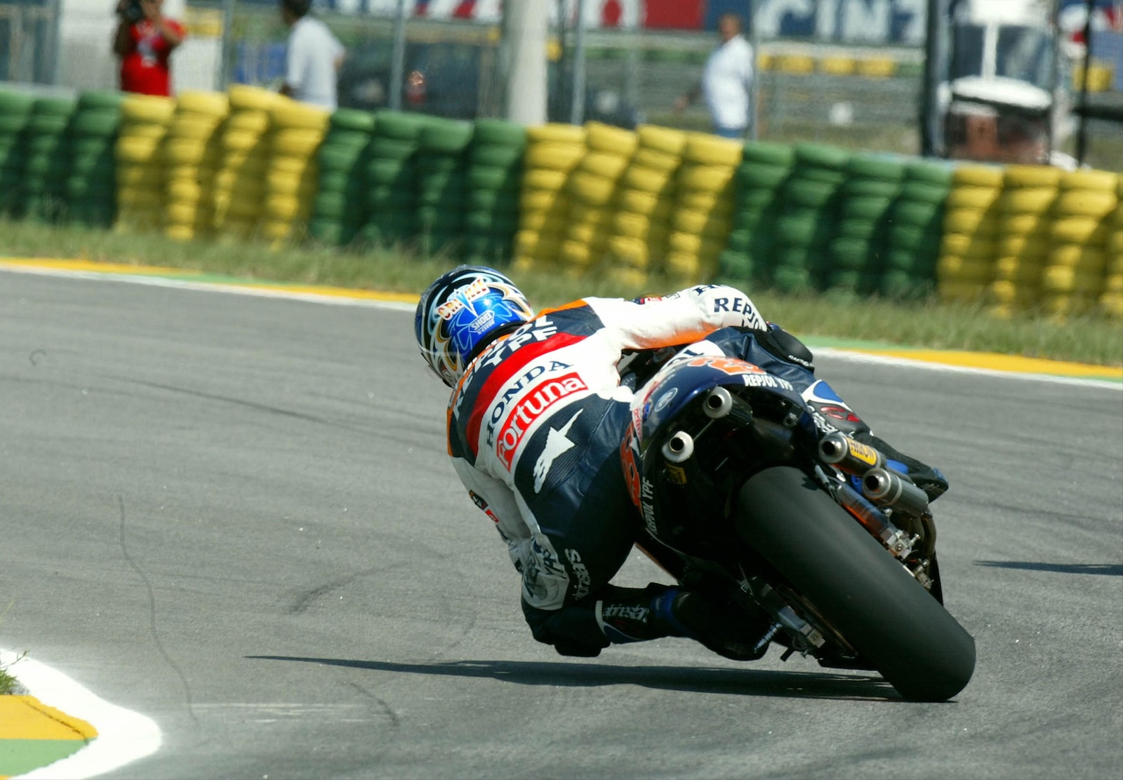 Alex Criville sur le circuit du Bresil