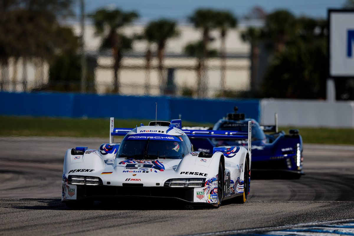 12h Sebring 2026#6: Porsche Penske Motorsport, Porsche 963, GTP: Laurens Vanthoor, Kevin Estre, Matt Campbell 12h Sebring 2026