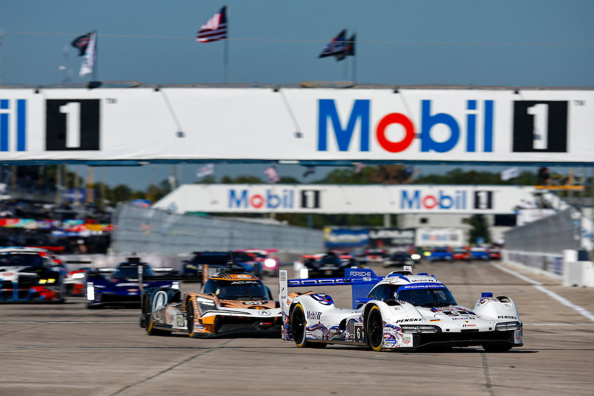12h Sebring#6: Porsche Penske Motorsport, Porsche 963, GTP: Laurens Vanthoor, Kevin Estre, Matt Campbell
