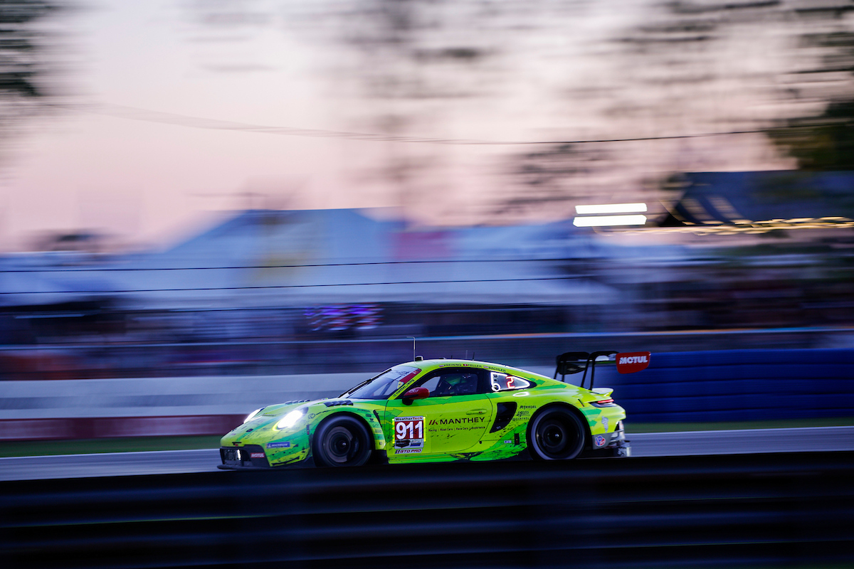 12h Sebring 2026#911: Manthey, Porsche 911 GT3 R (992), GTD Pro: Thomas Preining, Klaus Bachler, Ricardo Feller