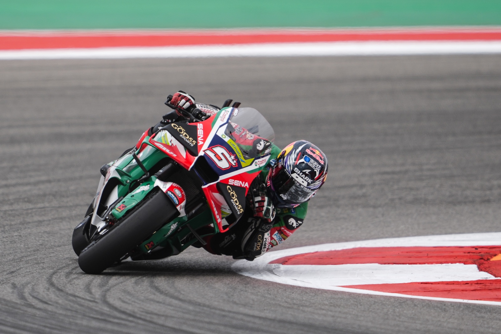 Johann Zarco sur le circuit des Ameriques