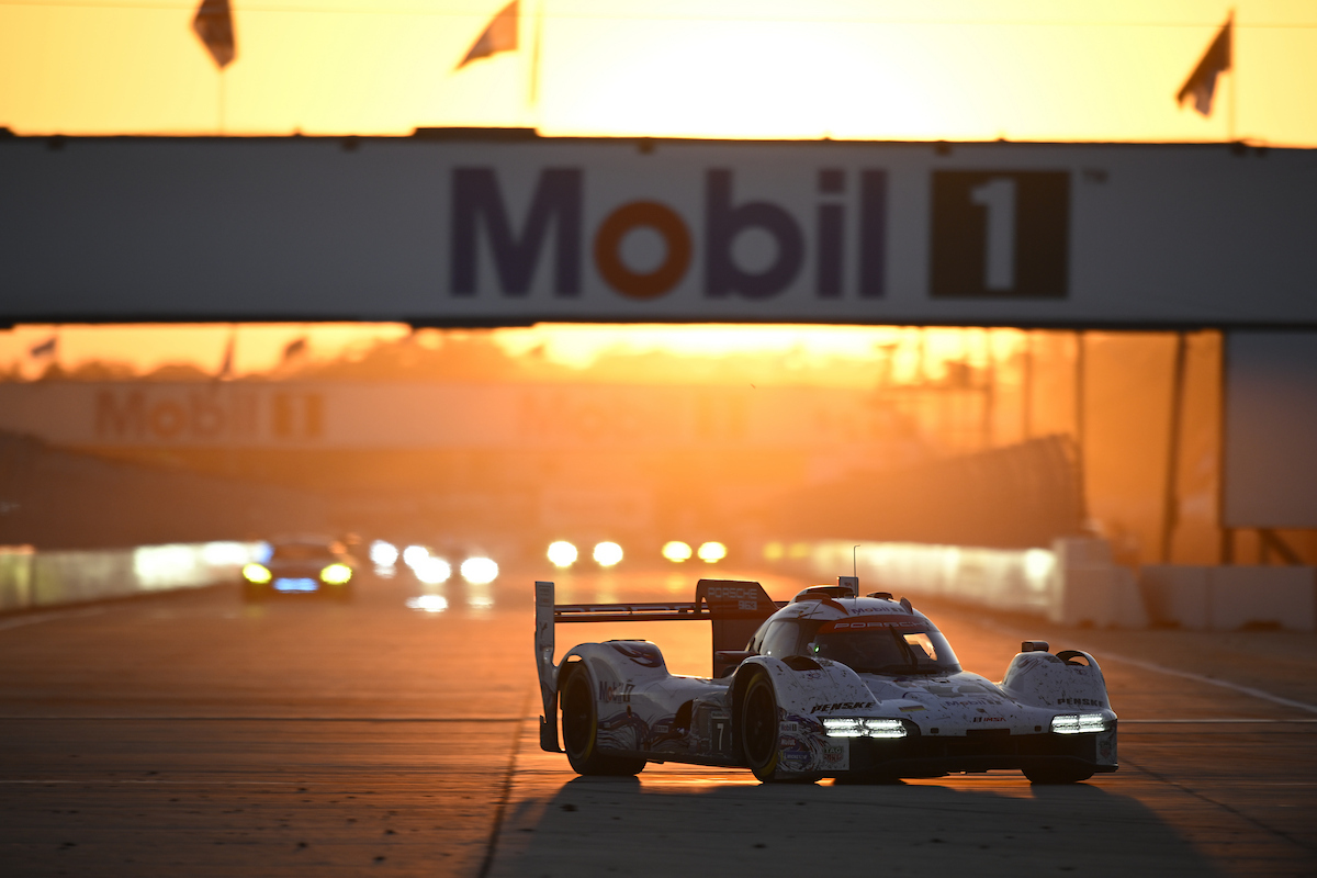 12h Sebring 2026Porsche 963 Special Livrery Mobil1 #7: Porsche Penske Motorsport, Porsche 963, GTP: Felipe Nasr, Julien Andlauer, Laurin Heinrich