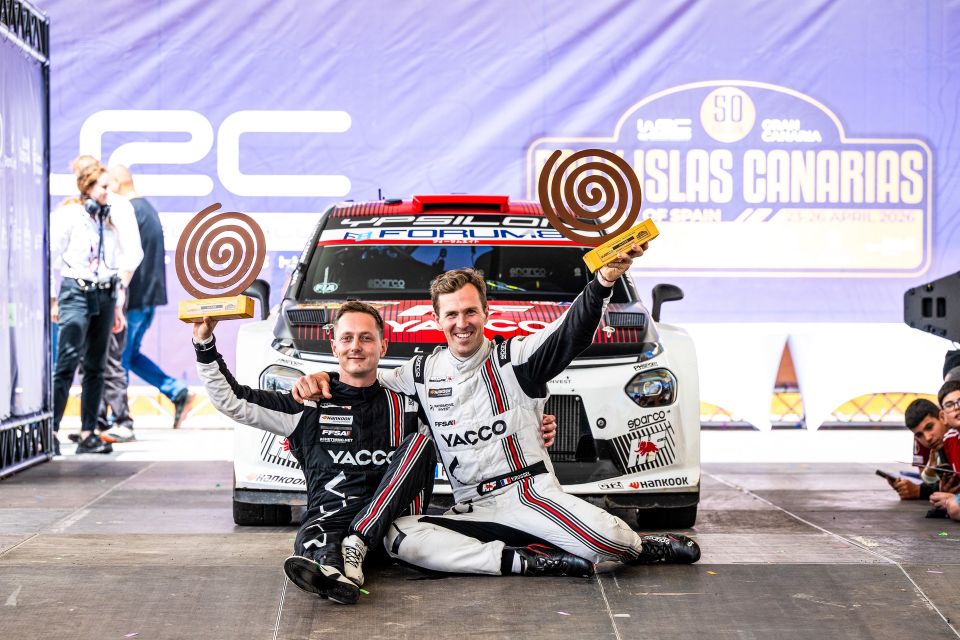 ROSSEL Yohan, DUNAND Arnaud vainqueurs du Rallye des Canaries 2026