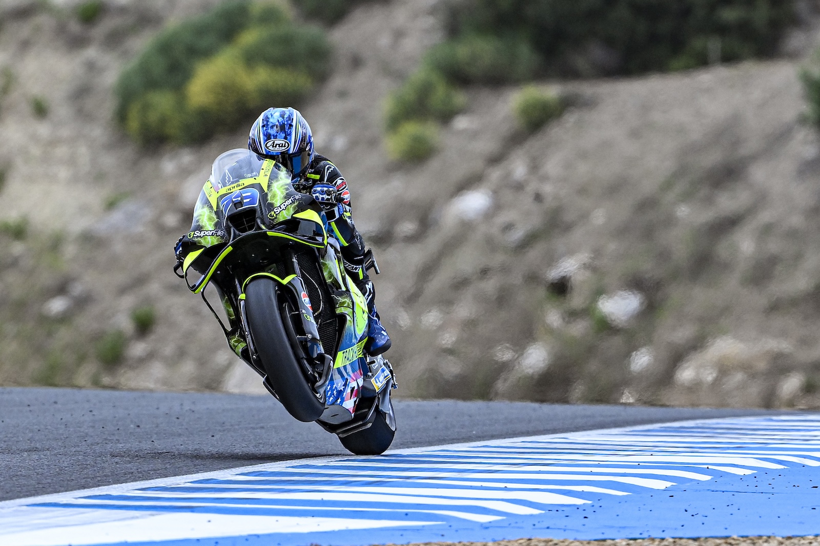 Ai Ogura sur le circuit de Jerez