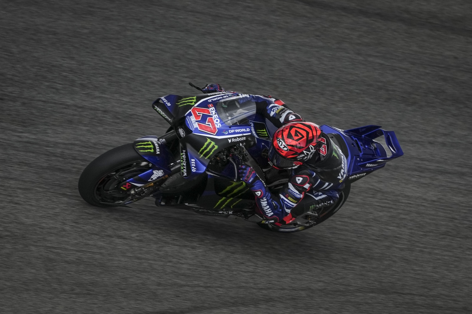 Augusto Fernandez sur le circuit de Jerez