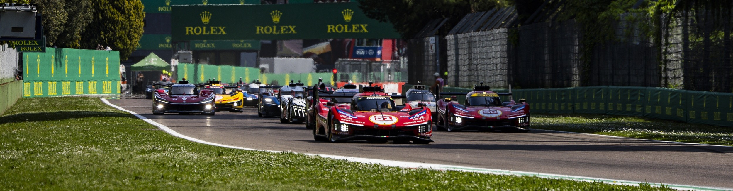 6 Heures d'Imola - H+2 : Ferrari en contrôle