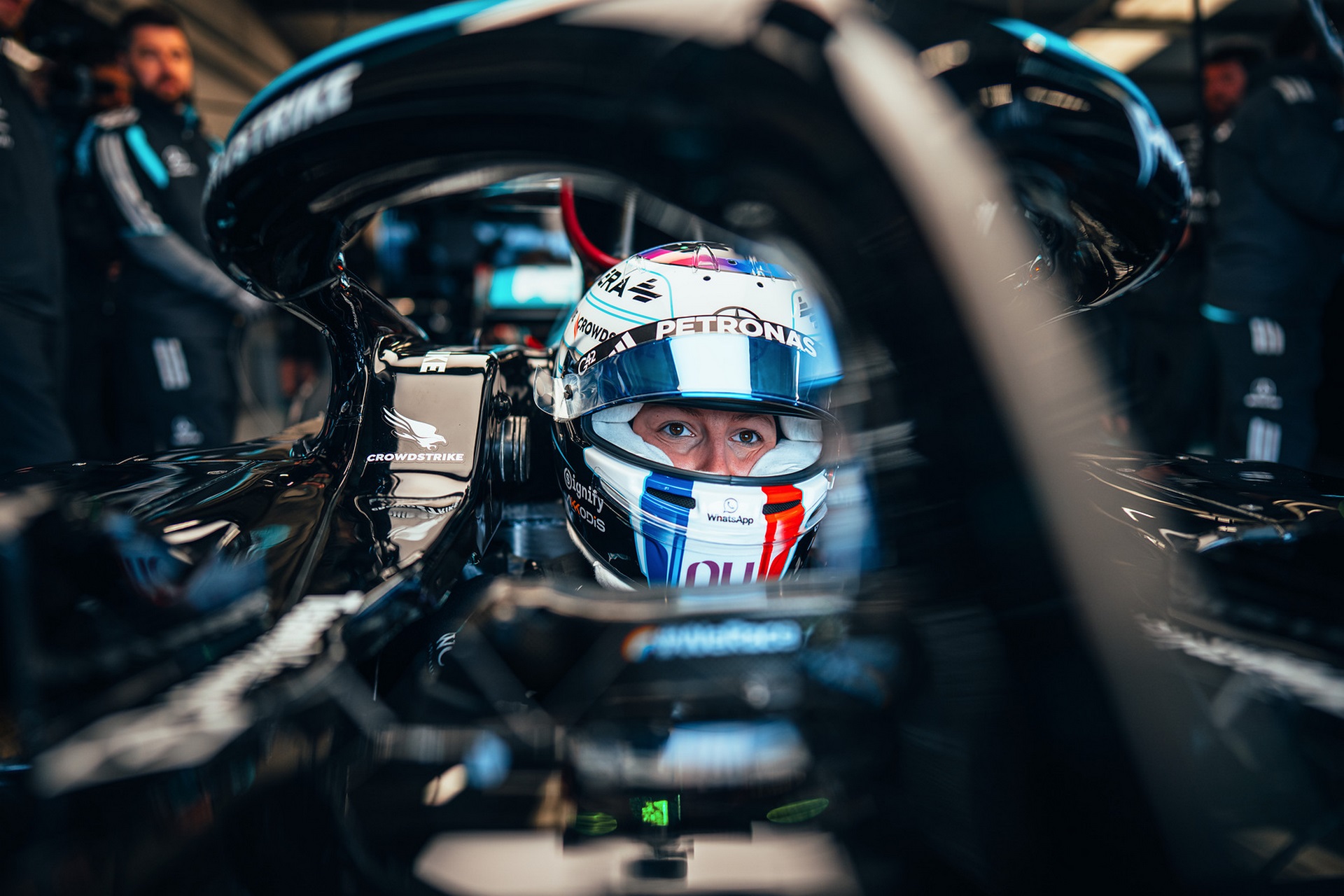 Test F1 Mercedes Doriane Pin