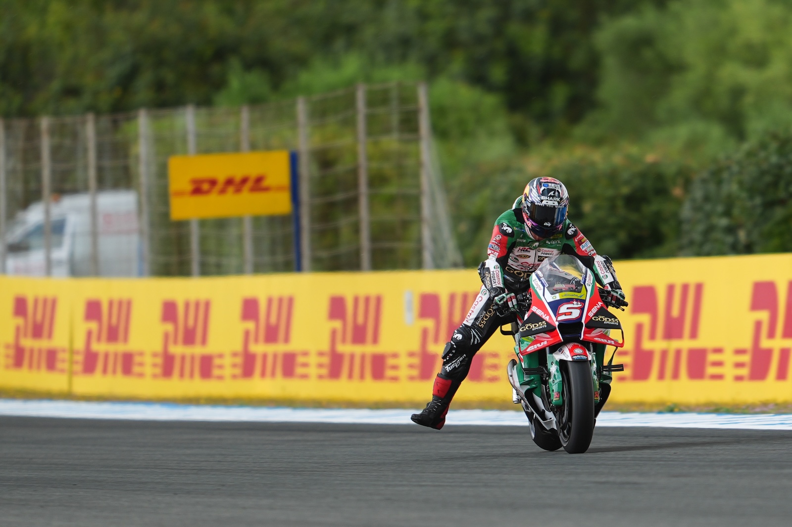 Johann Zarco sur le circuit de Jerez