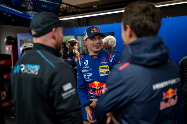 Max Verstappen seen during the 24H Nürburgring in Nürburg, Germany on May 15, 2026.