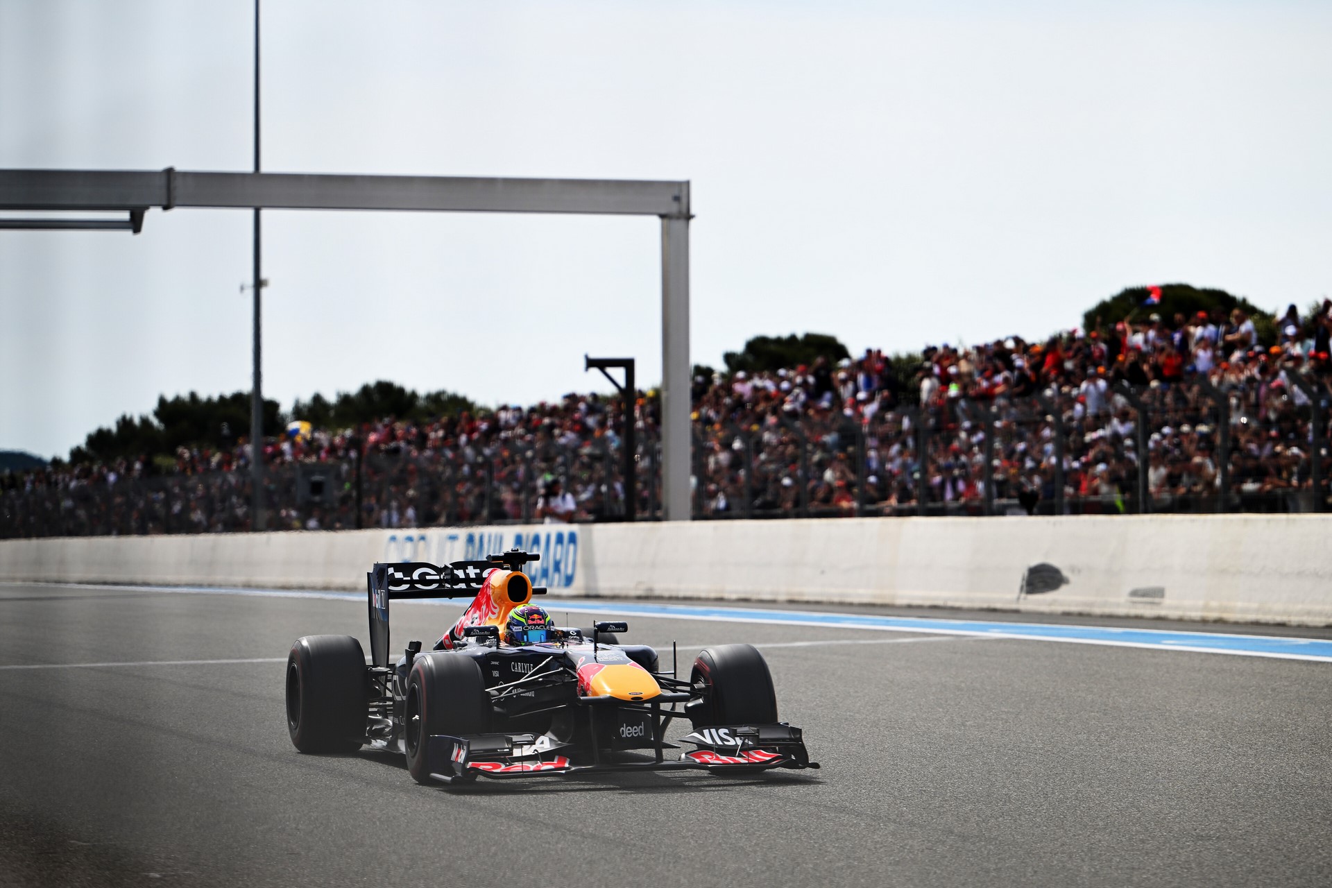 Isack Hadjar au GP de France Historique 2026
