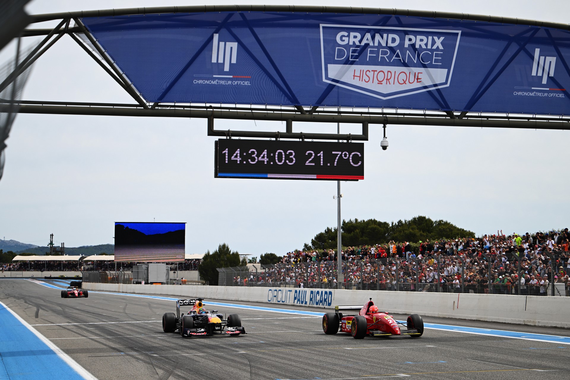 Ocon et Hadjar au GP de France Historique 2026