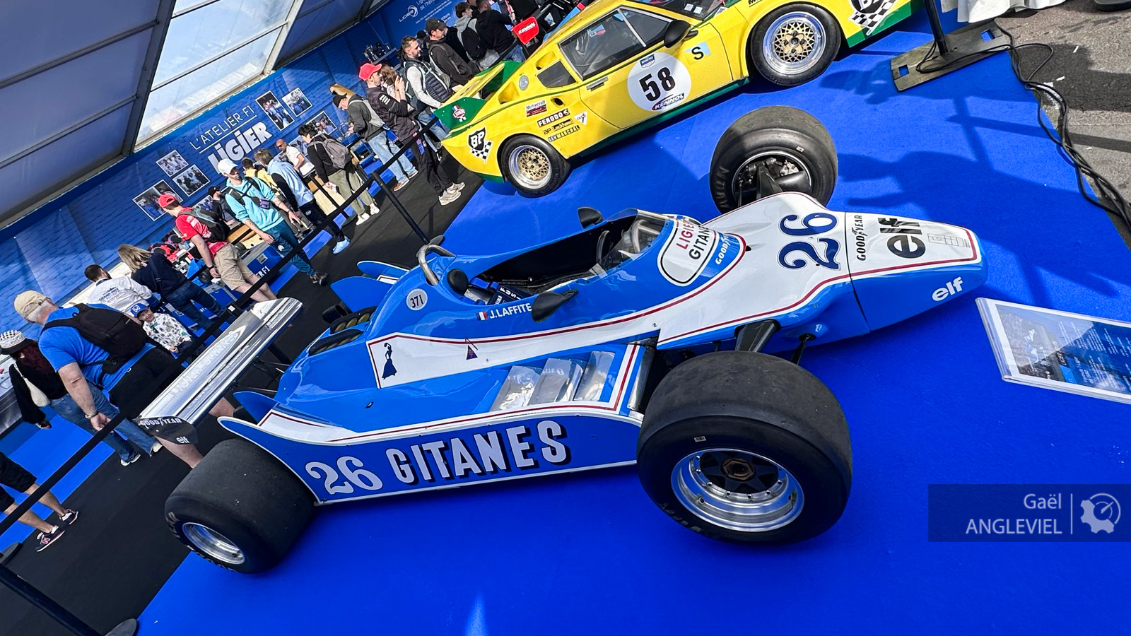 La Ligier JS11 de Jacques Laffite au GP de France Historique 2026