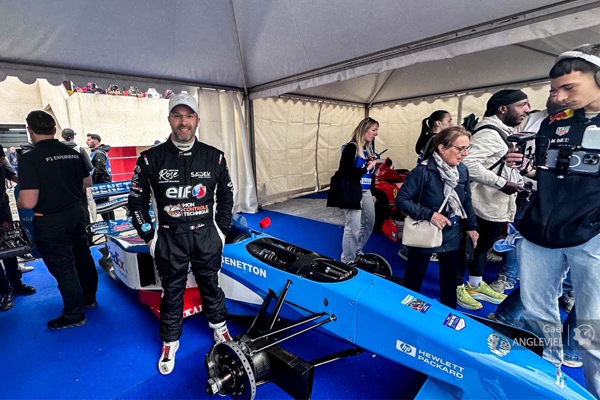 Julien Fébreau au GP de France Historique 2026