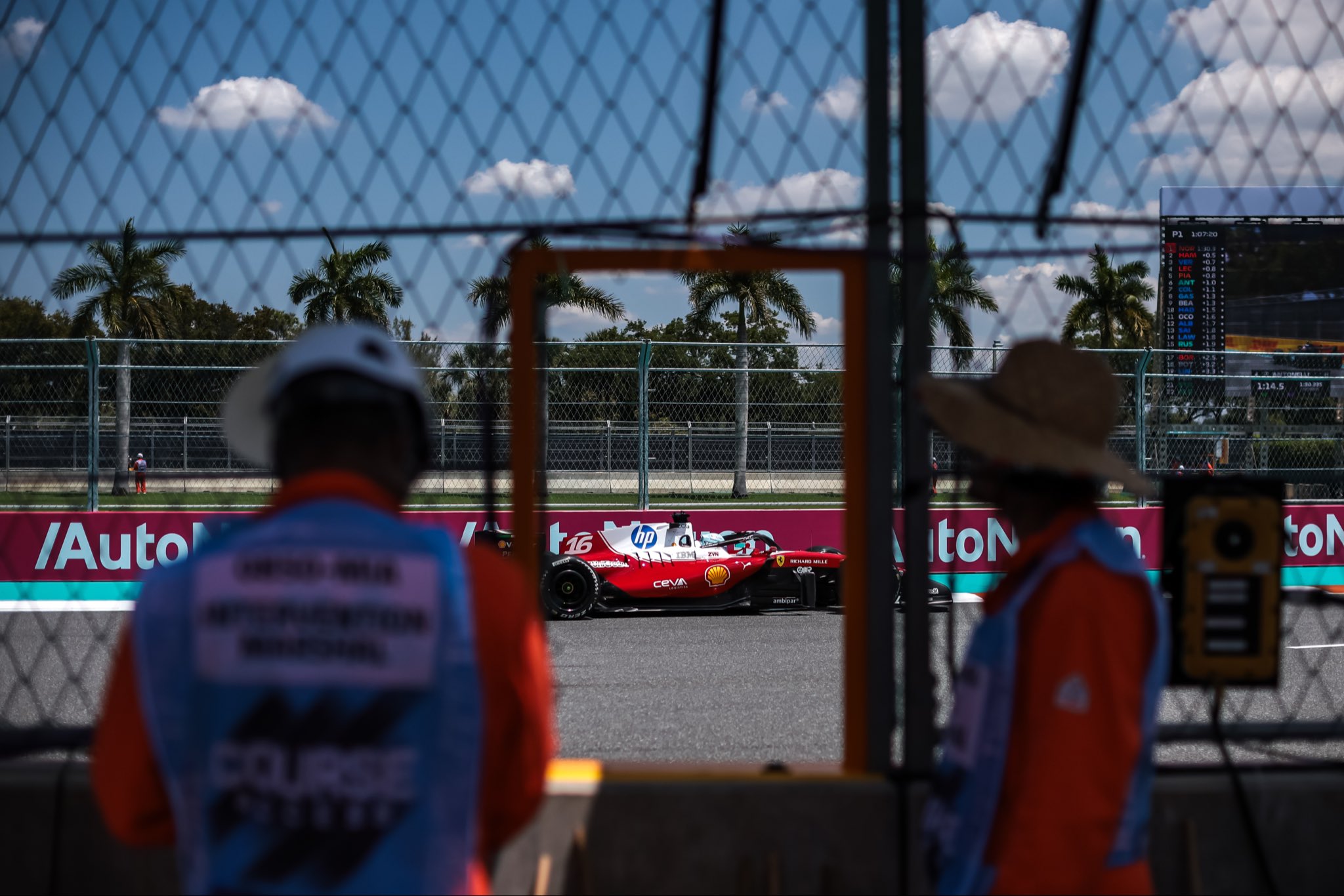 Leclerc aux EL1 du GP de Miami 2026