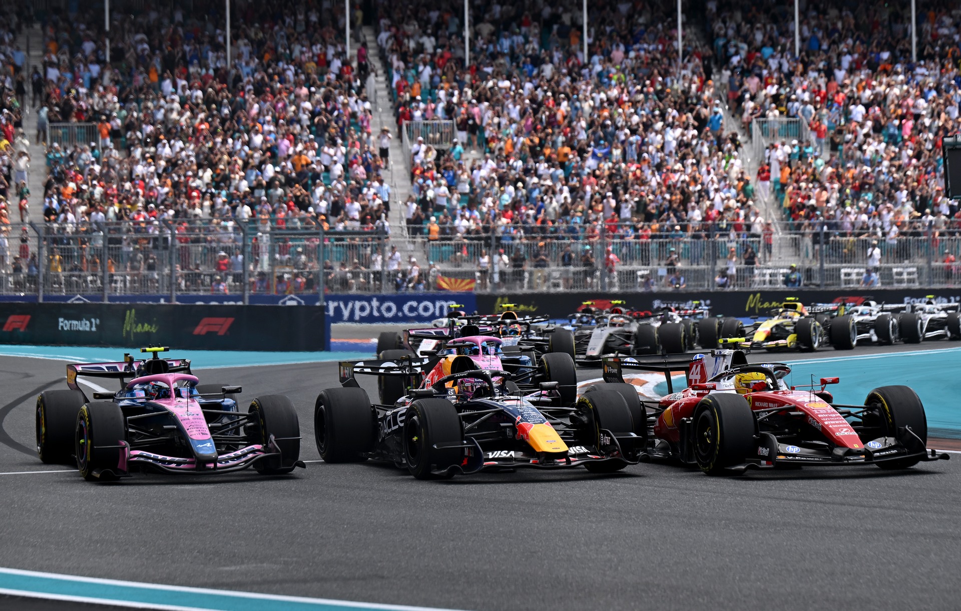 Colapinto, Verstappen, Hamilton au GP de Miami 2026