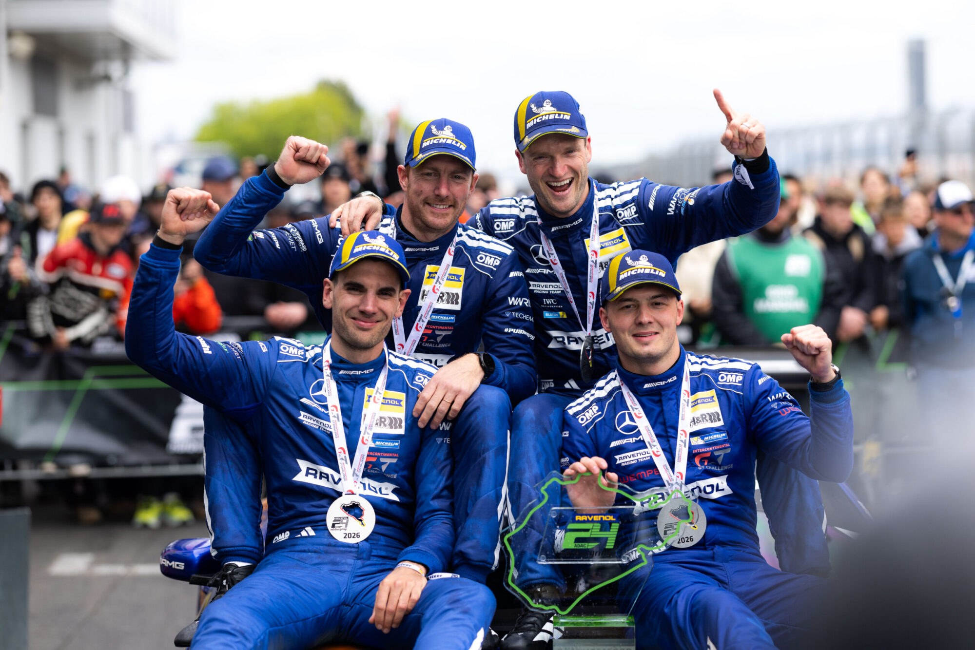 Maro Engel (Winward Racing) : "On en a rigolé après le relais"