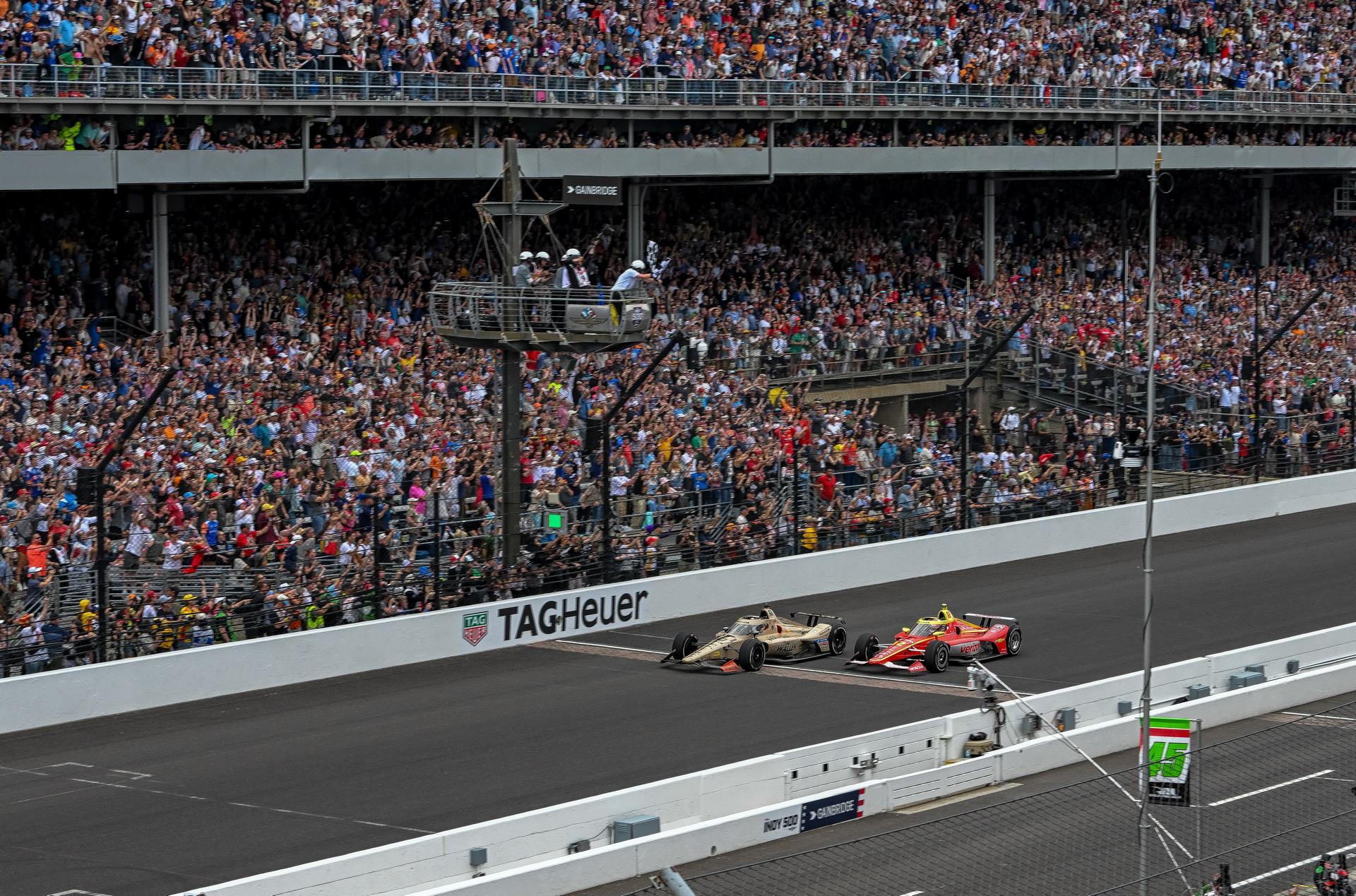 Felix Rosenqvist vainqueur de l'Indy 500 2026