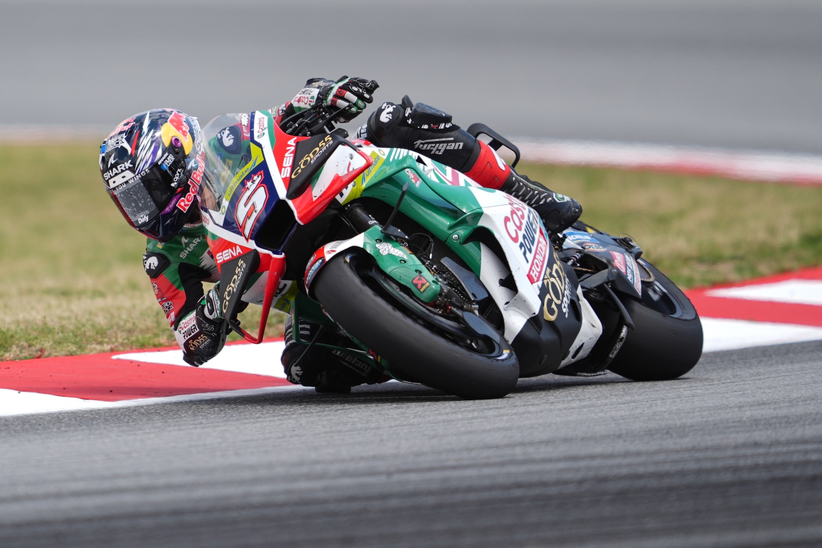 Johann Zarco sur le circuit de Catalogne