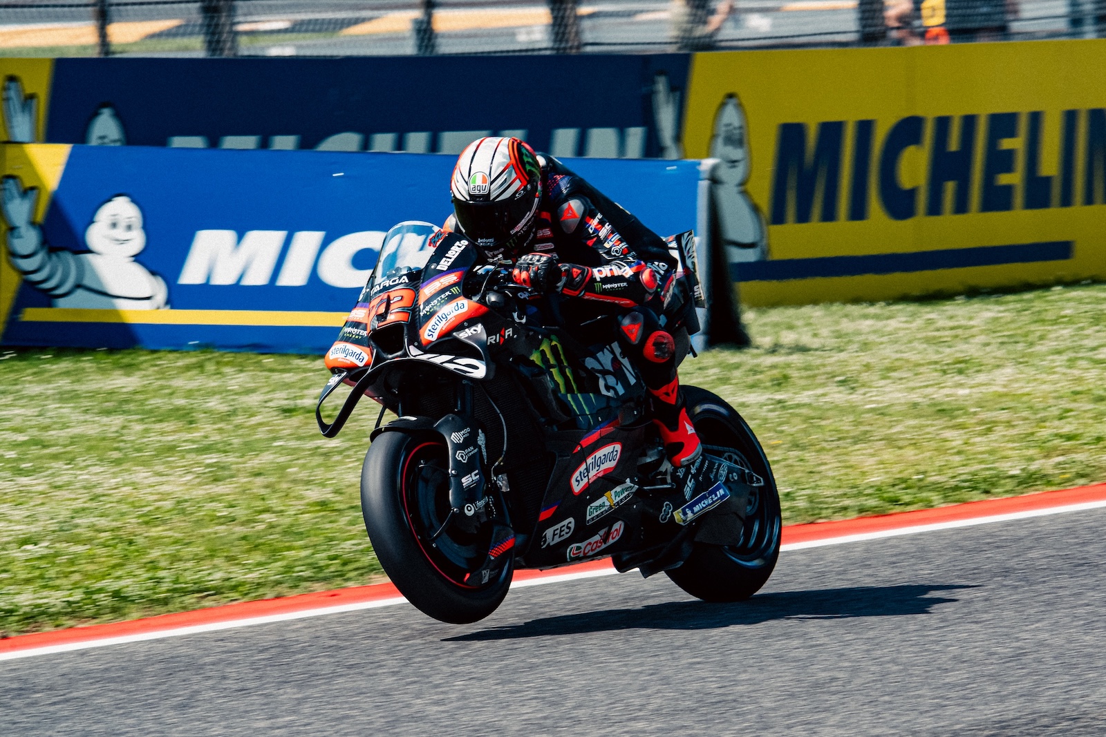Marco Bezzecchi sur le circuit du Mugello