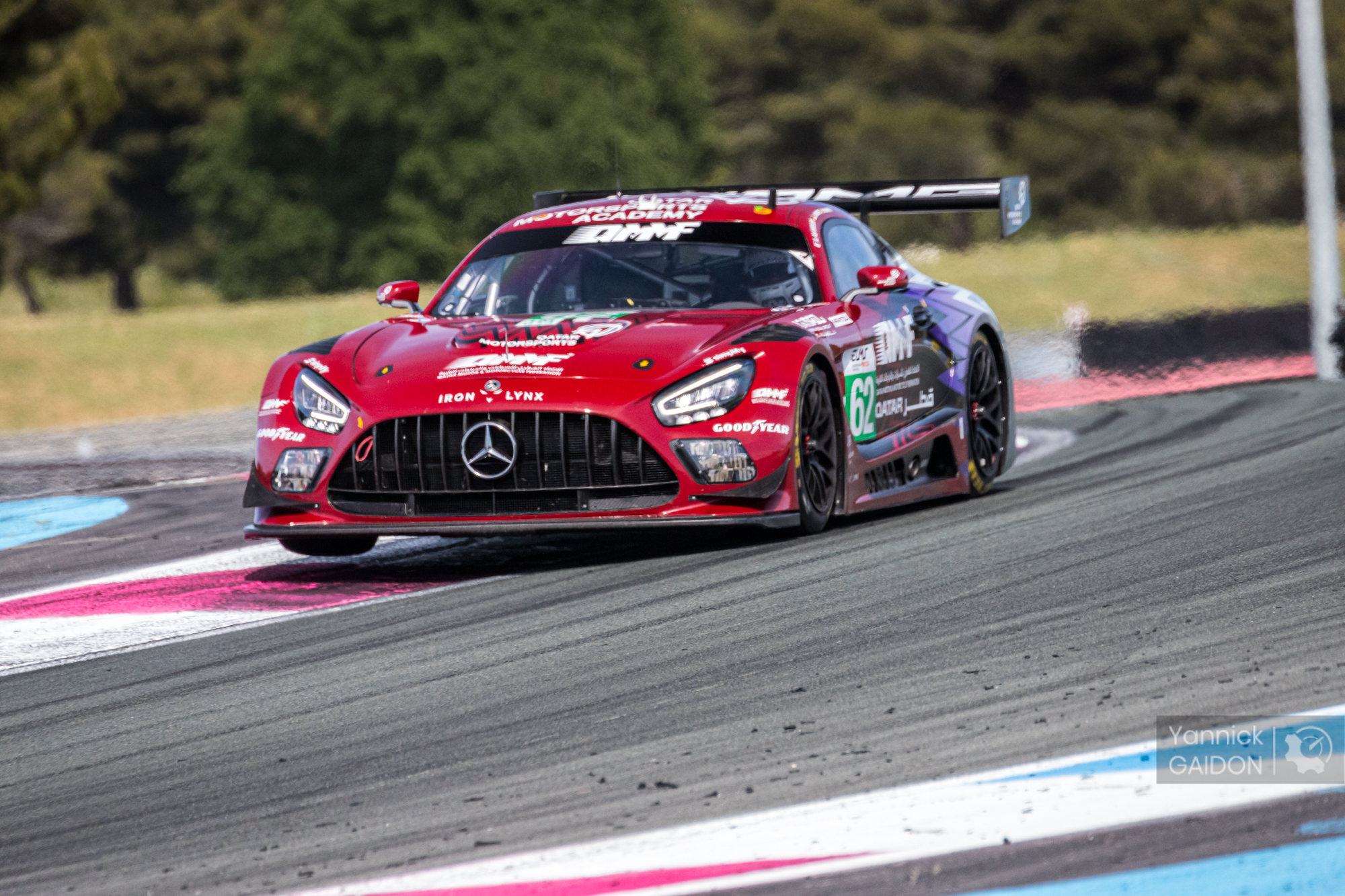 ELMS Paul Ricard European Le Mans Series 62 TEAM QATAR BY IRON LYNX (QAT) Mercedes-AMG LMGT3 - Abdulla Ali AL-KHELAIFI (QAT), Julian HANSES (GER), Maxime MARTIN (BEL), LMGT3, action