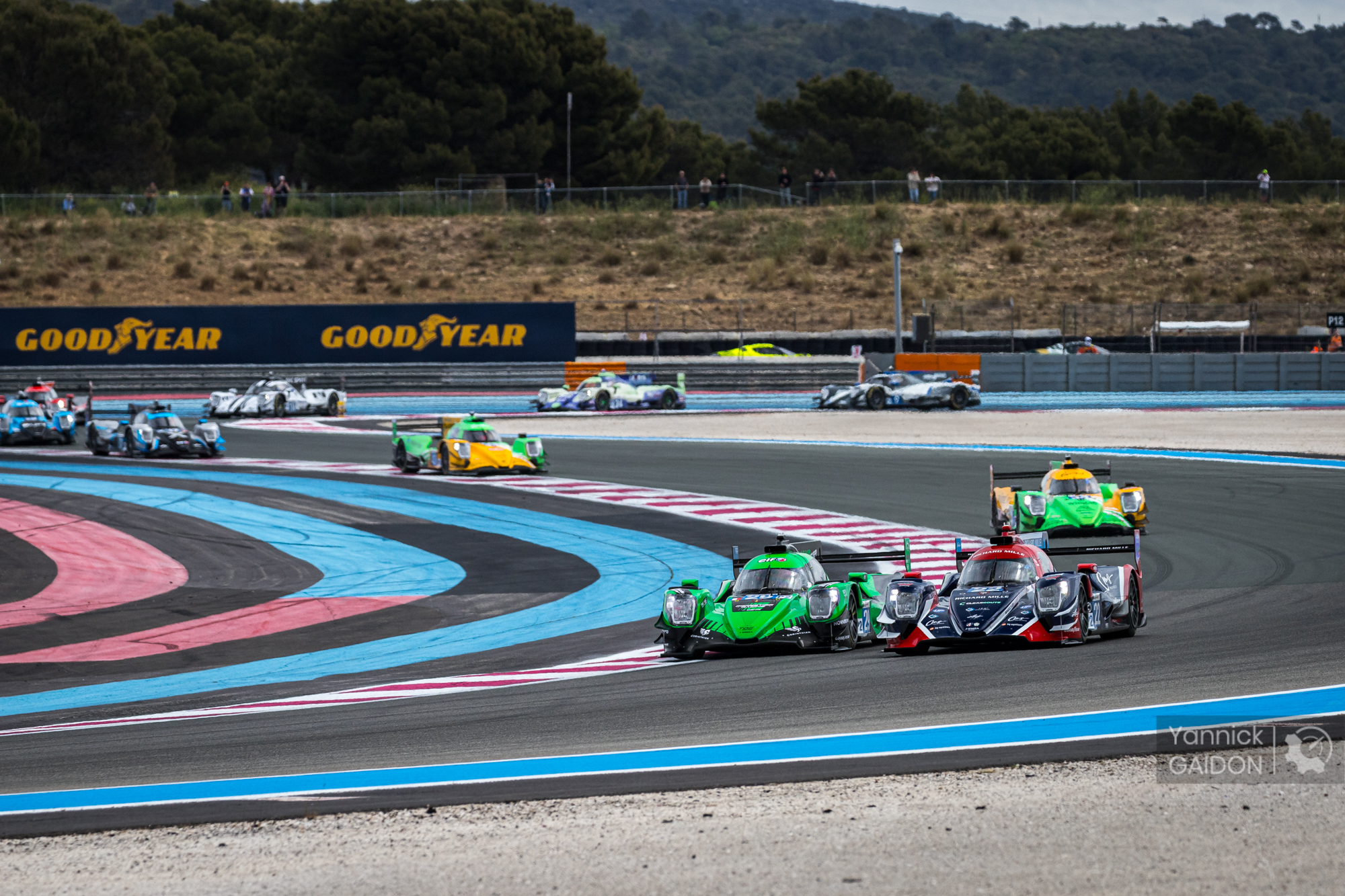 22 UNITED AUTOSPORTS (GBR) Oreca 07 - Gibson - Griffin PEEBLES (AUS), Grégoire SAUCY (SUI), Benjamin HANLEY (GBR), LMP2, 29 FORESTIER RACING BY PANIS (FRA) Oreca 07 - Gibson - Louis ROUSSET (FRA), Oliver GRAY (GBR), Esteban MASSON (FRA), LMP2, action