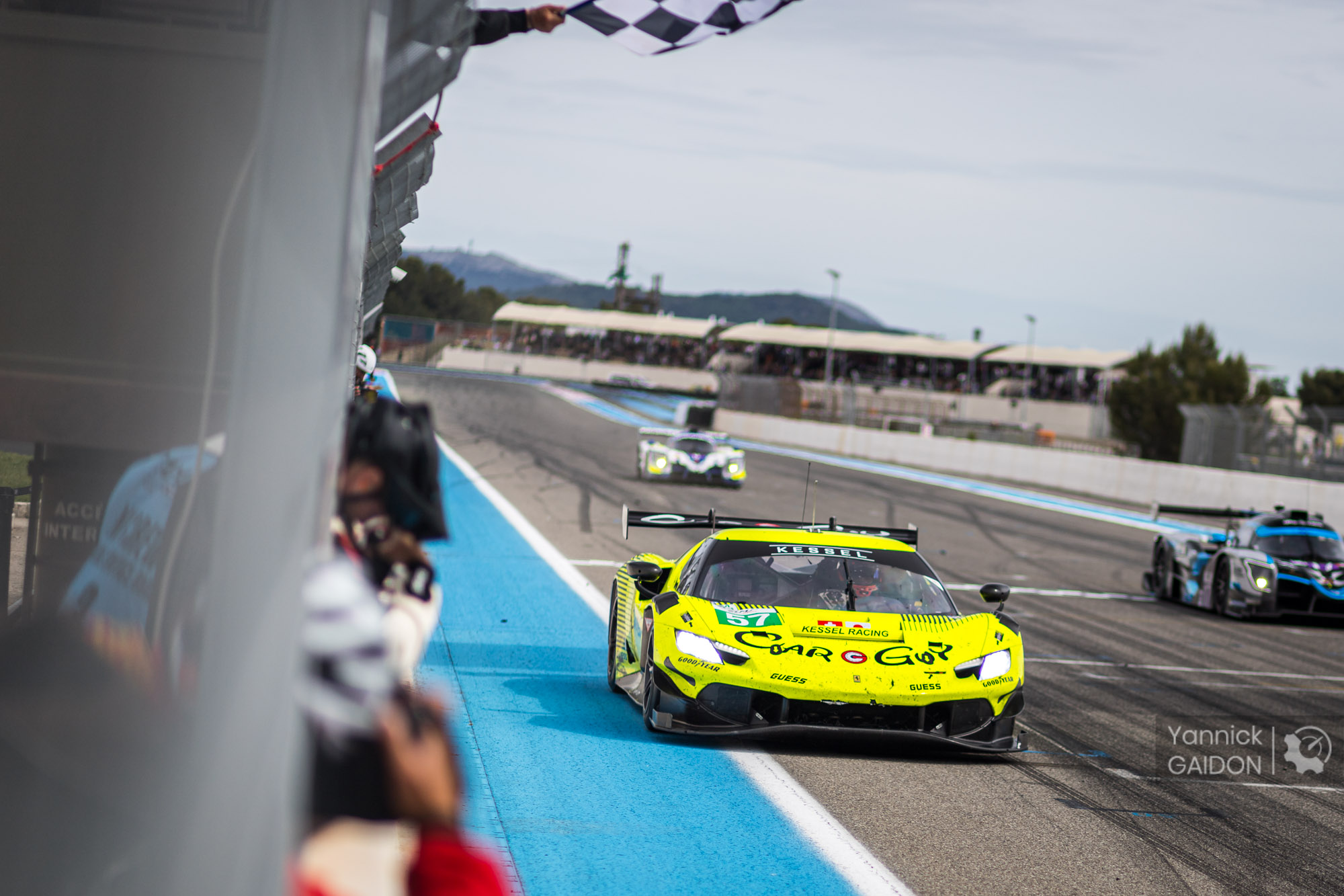 ELMS Paul Ricard European Le Mans Series 57 KESSEL RACING (SUI) Ferrari 296 LMGT3 Evo - Takeshi KIMURA (JPN), Mathys JAUBERT (FRA), Daniel SERRA (BRA), LMGT3, acti