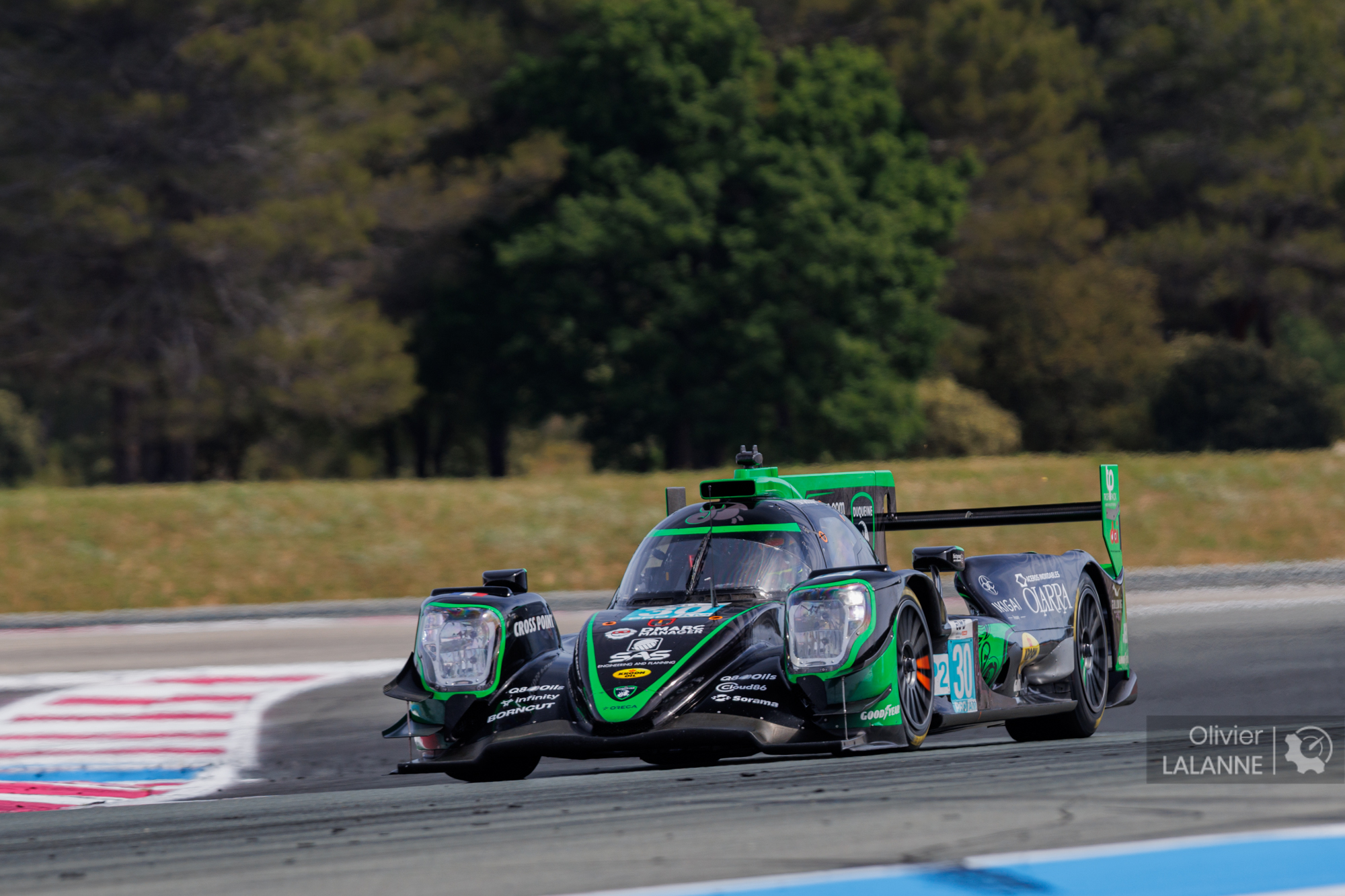 ELMS Paul Ricard European Le Mans Series 30 DUQUEINE TEAM (FRA) Oreca 07 - Gibson - Giorgio RODA (ITA), Richard VERSCHOOR (NED), Doriane PIN (FRA), LMP2 PRO/AM, action