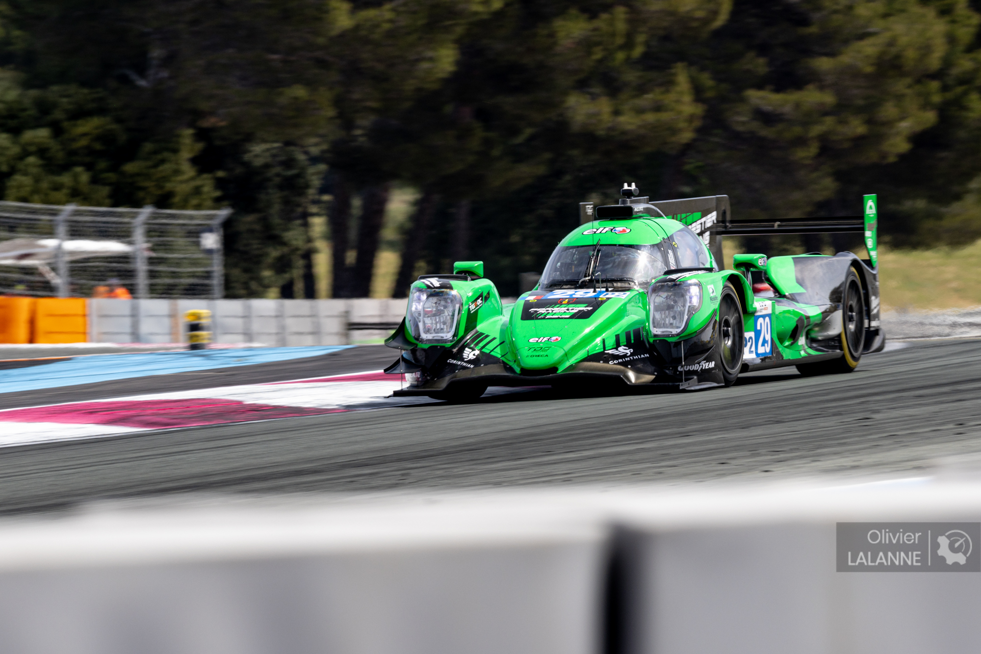 ELMS Paul Ricard European Le Mans Series 29 FORESTIER RACING BY PANIS (FRA) Oreca 07 - Gibson - Louis ROUSSET (FRA), Oliver GRAY (GBR), Esteban MASSON (FRA), LMP2, action