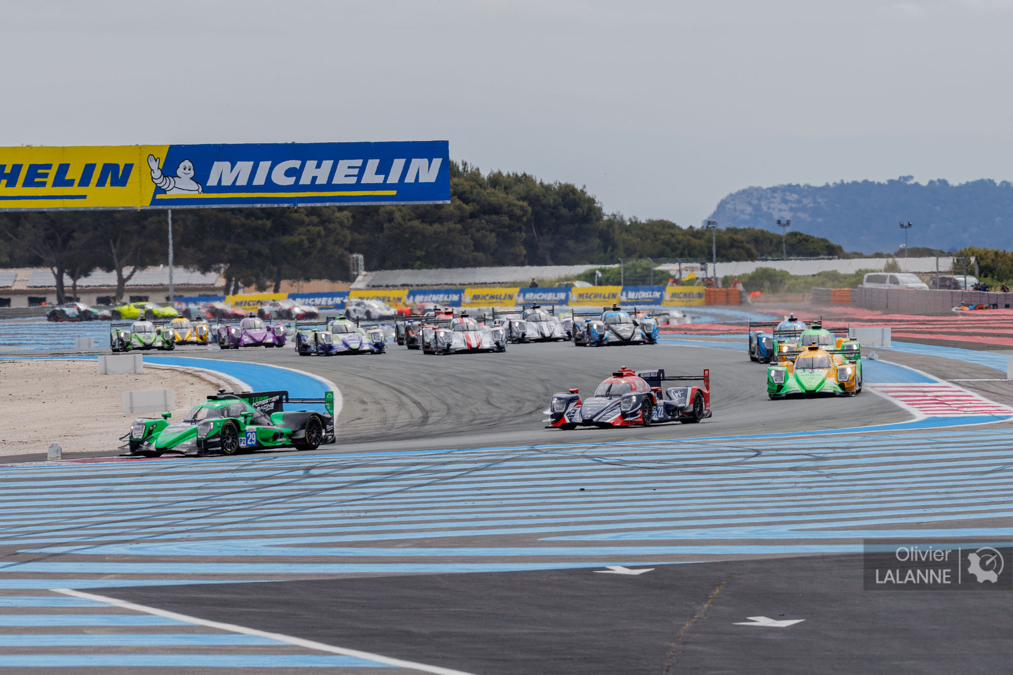 European Le Mans Series, race, action, Depart