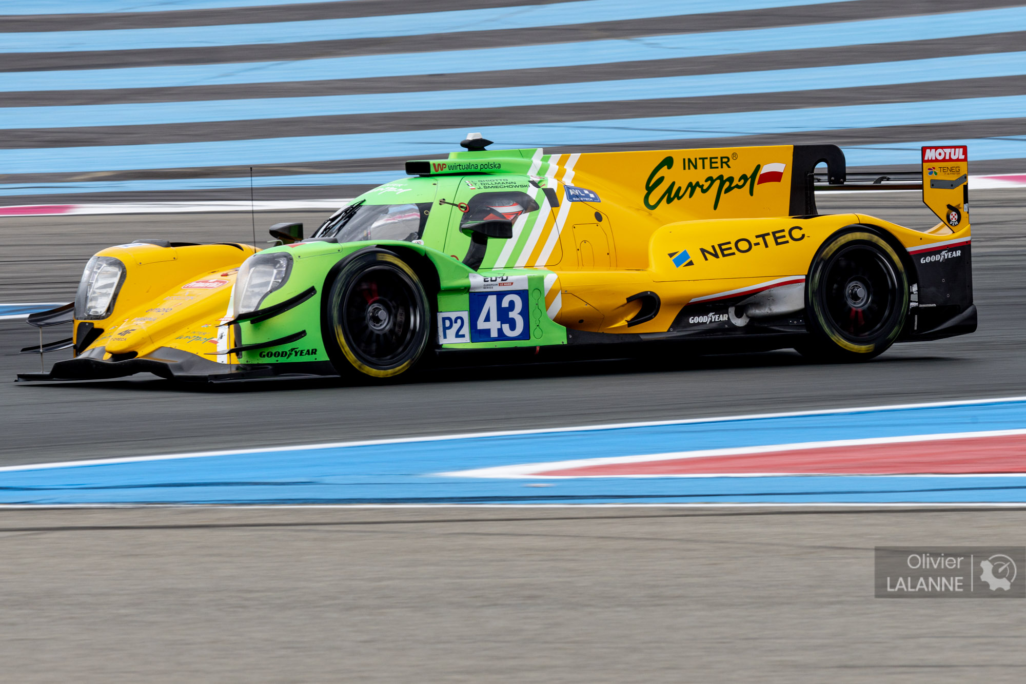 43 INTER EUROPOL COMPETITION (POL) Oreca 07 - Gibson - Jakub SMIECHOWSKI (POL