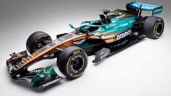 Aston Martin avec une livrée spéciale pour Monaco