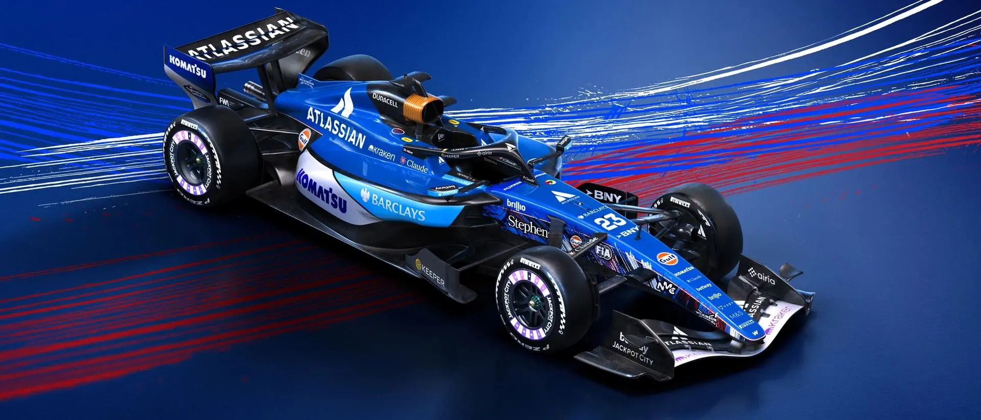 Livrée spéciale Williams F1 au GP de Grande-Bretagne 2026