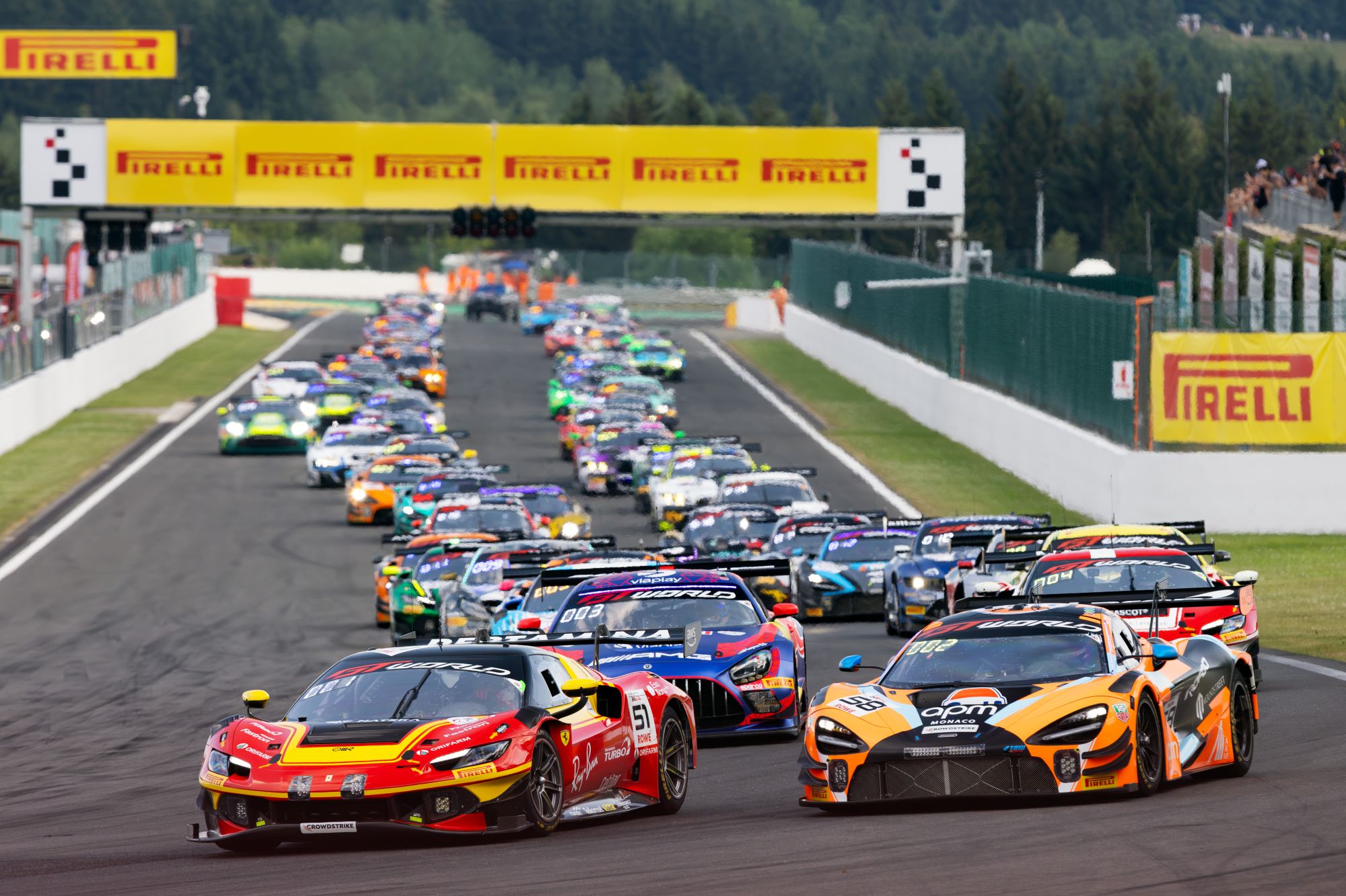 24 Heures de Spa, H+4 : AF Corse maintient le cap