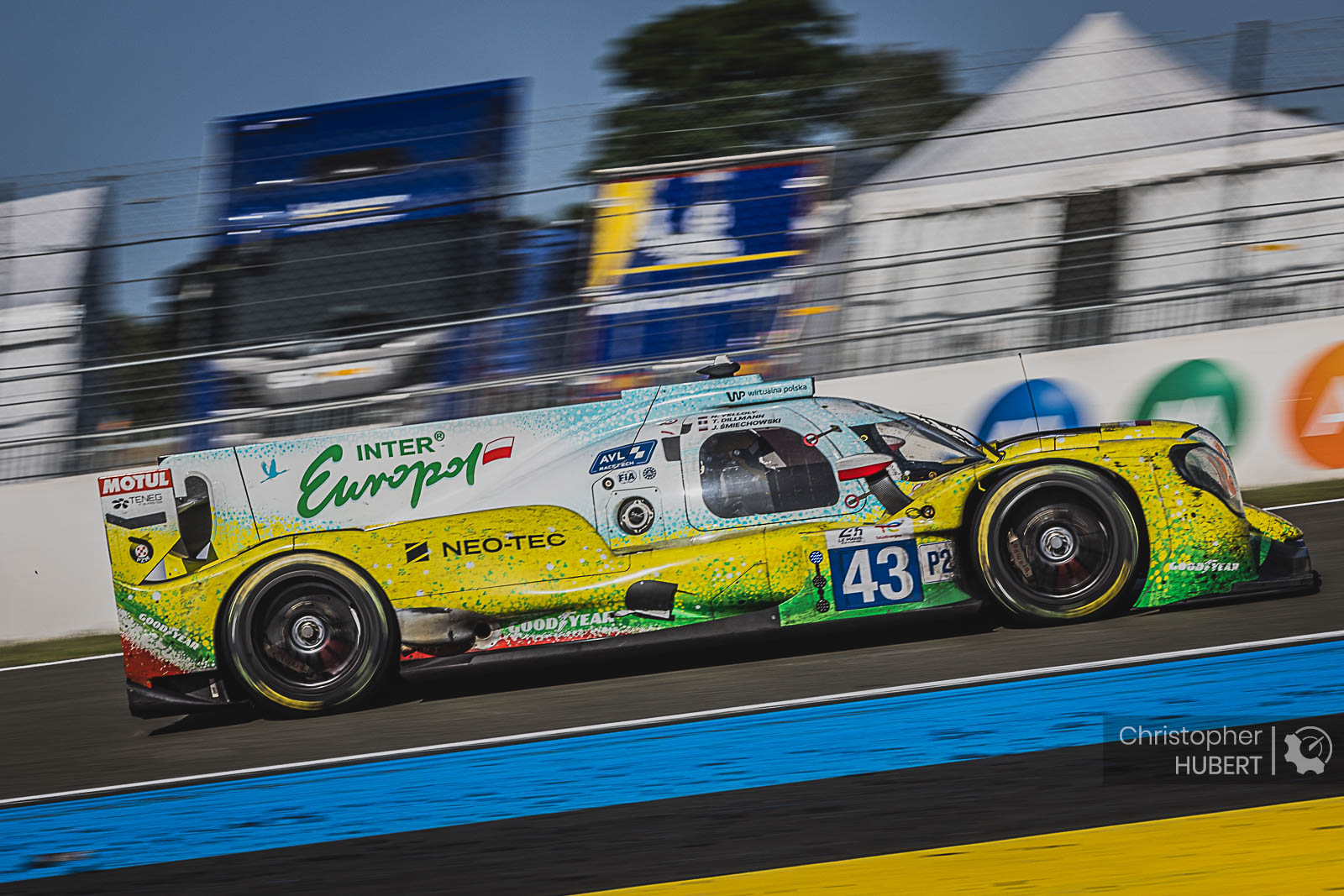 43 INTER EUROPOL COMPETITION POL G Oreca 07 - Gibson Jakub SMIECHOWSKI (POL) S Tom DILLMANN (FRA) G Nicholas YELLOLY (GBR) P