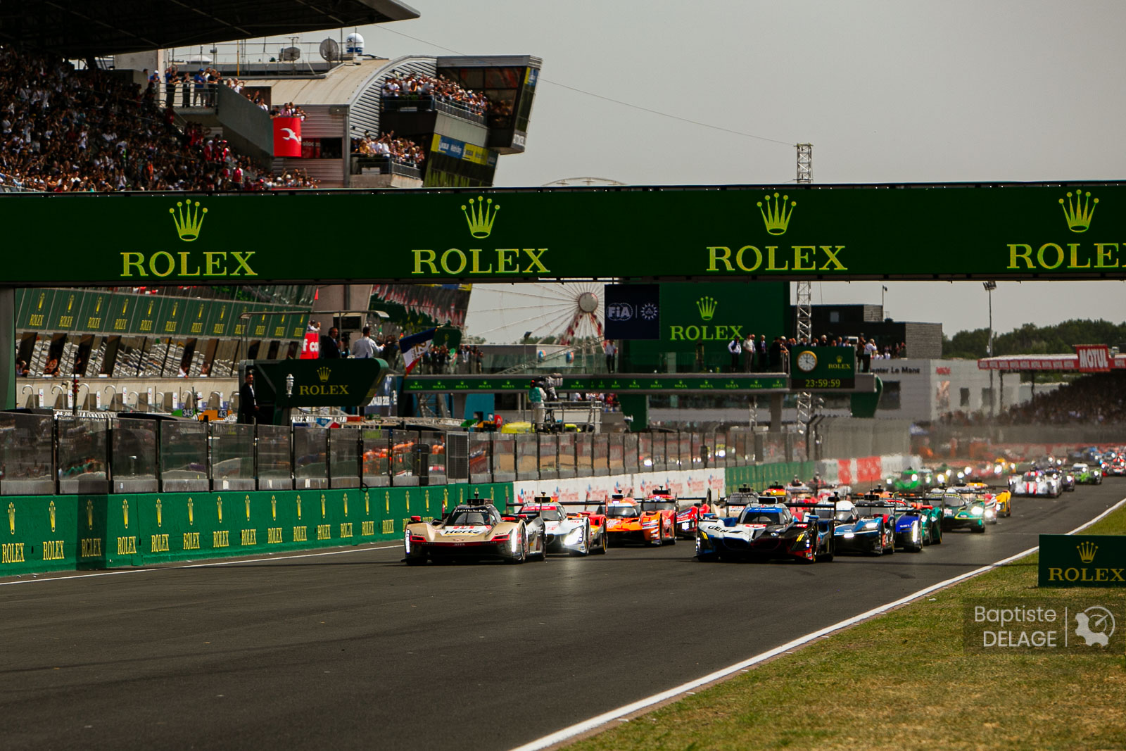 WEC 24h du Mans 2026 Depart Start