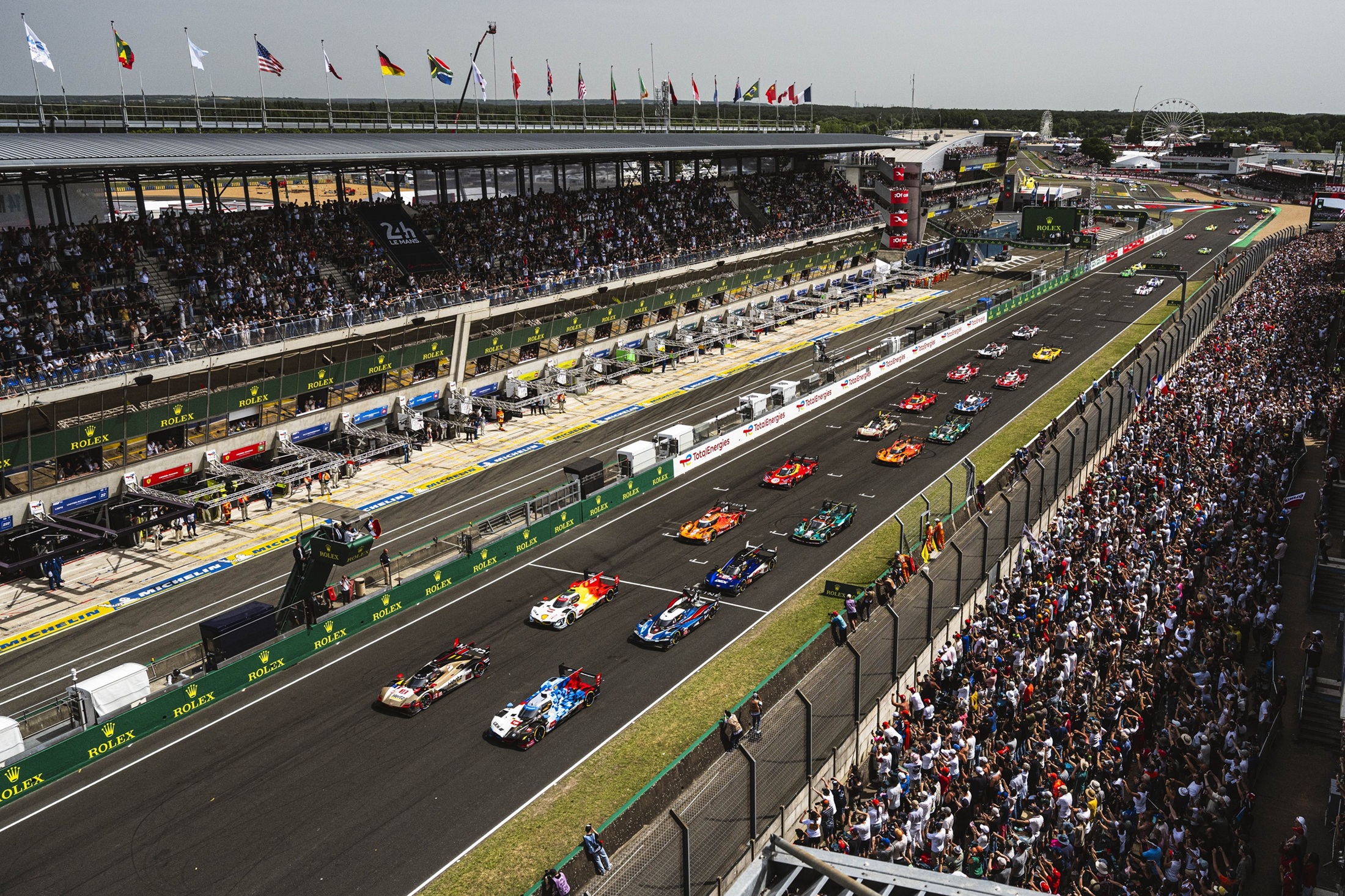 Départ 24 Heures du Mans