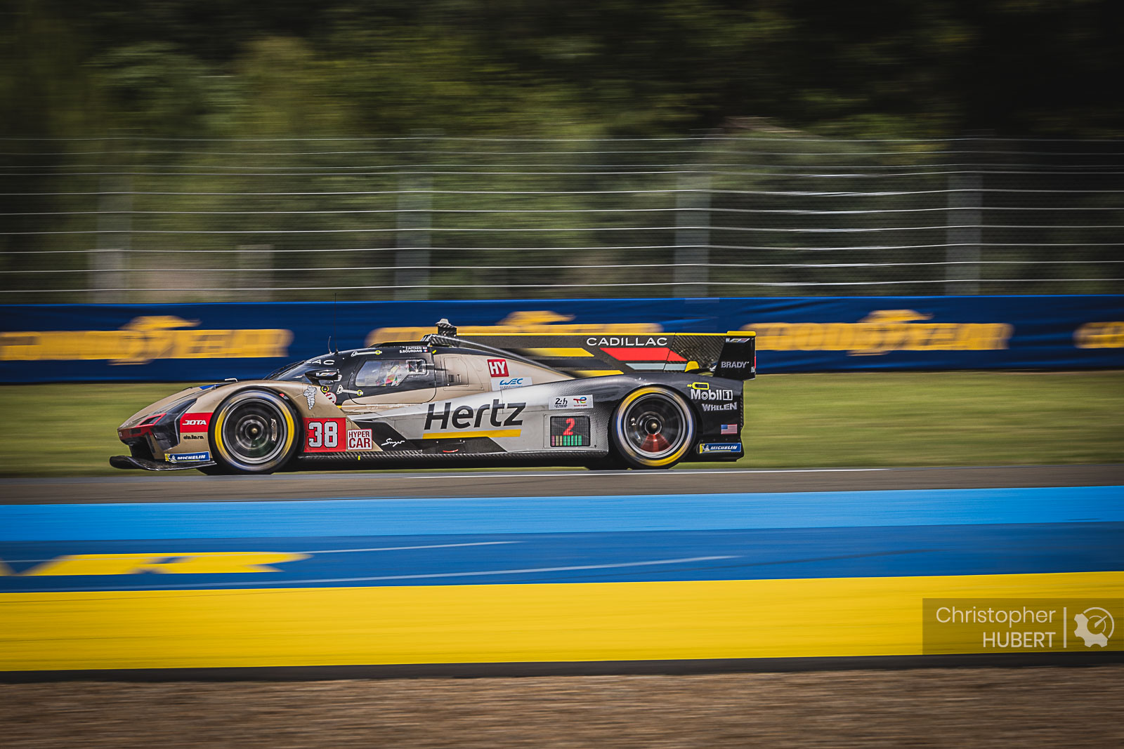 38 CADILLAC HERTZ TEAM JOTA WEC USA M Cadillac V-Series.R HY Sébastien BOURDAIS (FRA) P Earl BAMBER (NZL) P Jack AITKEN (GBR) P 24h Le Mans 2026 24h du Mans 2026