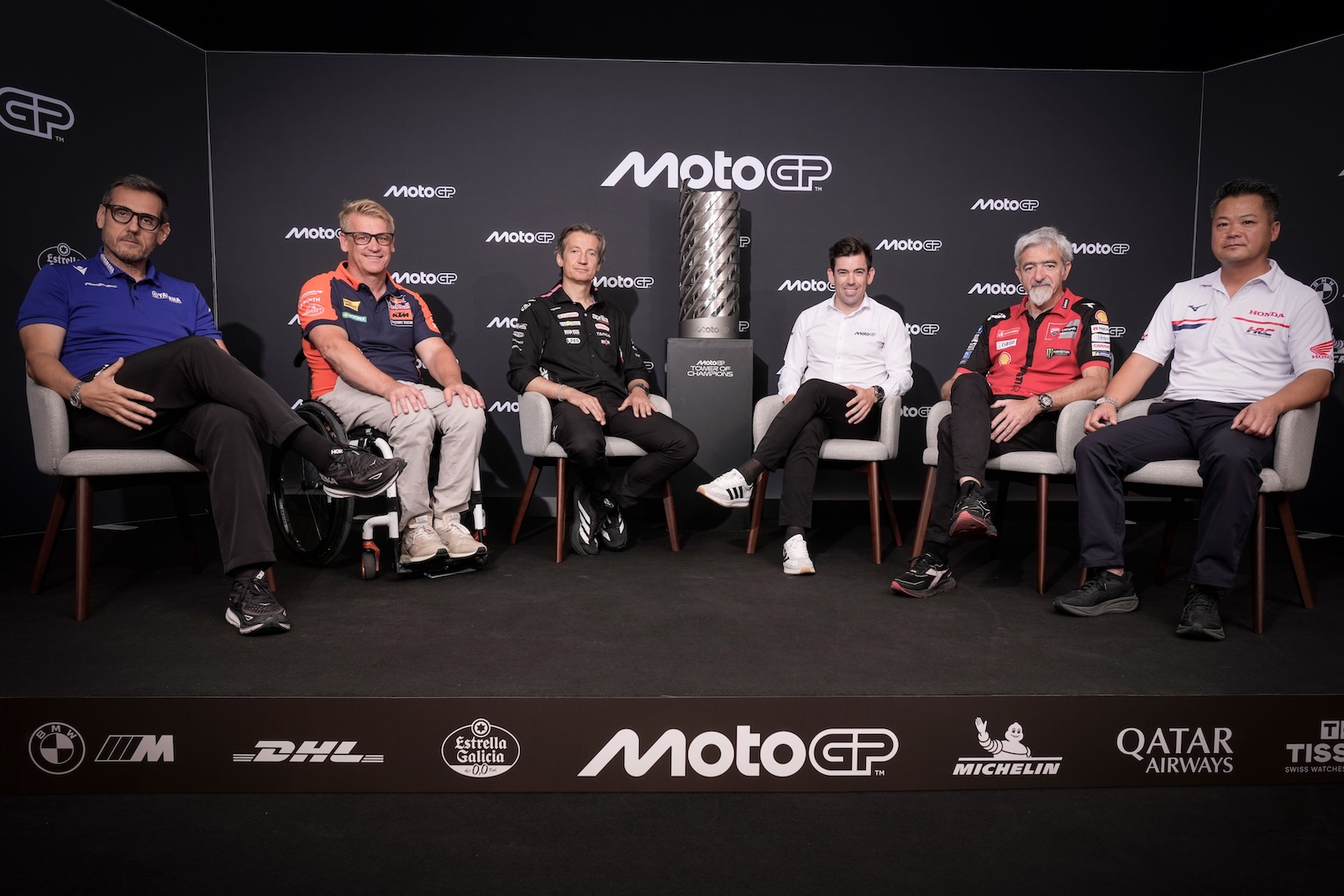 Les patrons du MotoGP