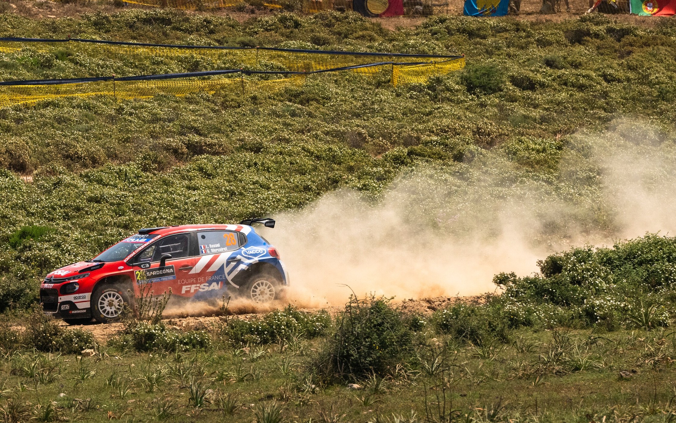 Une confrontation France - Italie au Rally di Roma Capitale