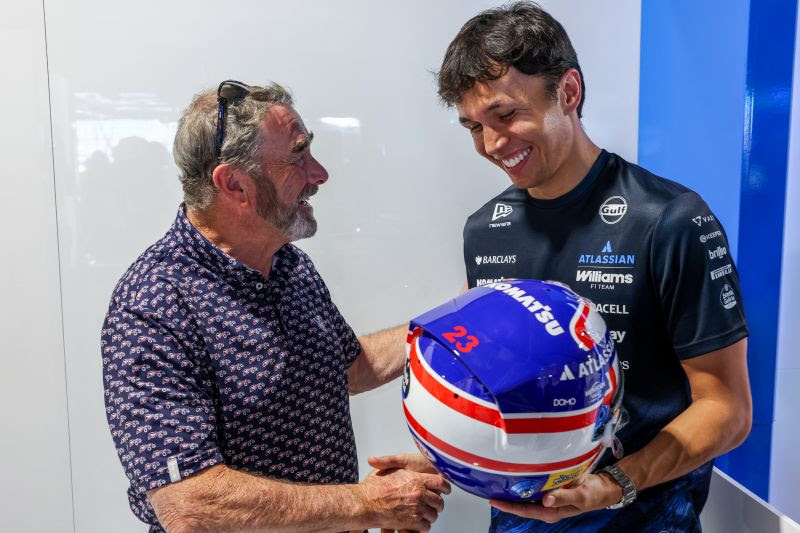Albon va dépasser un record de Mansell à Barcelone