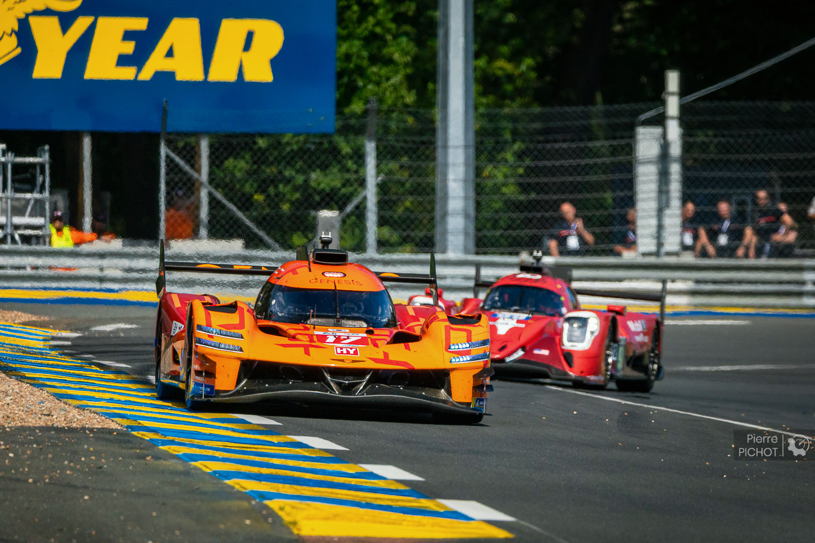 Genesis Magma Racing WEC (KOR), André LOTTERER (GER), Luis Felipe DERANI (BRA), Mathys JAUBERT (FRA), Genesis GMR-001-Hypercar, action Le Mans 2026 24h du Mans 2026 24h Mans 2026