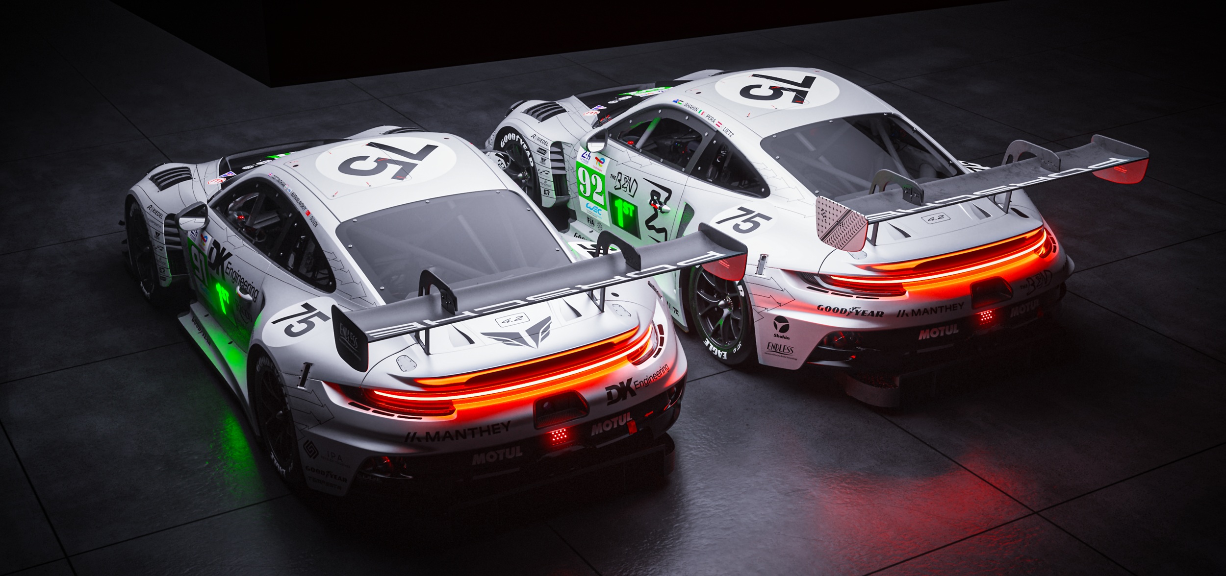 Livrées Porsche 911 LMGT3