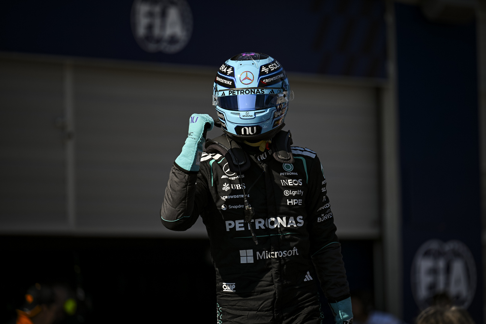 Russell fait le plein de confiance avant son GP à domicile