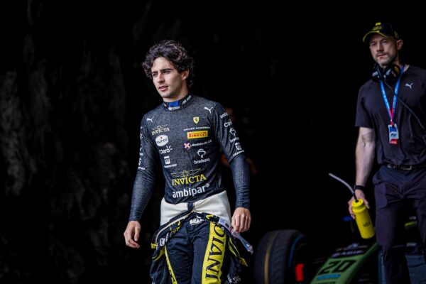 Rafael Camara réalise la postion à Monaco en FIA F2