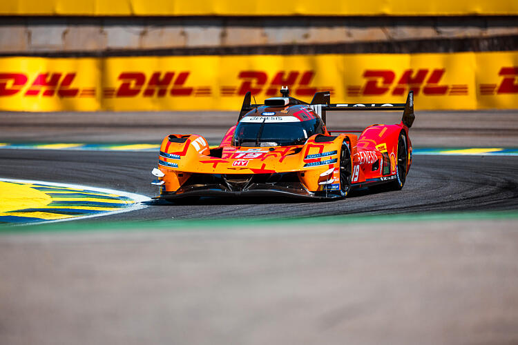 19 CHATIN Paul-Loup (fra), JAMINET Mathieu (fra), JUNCADELLA Daniel (esp), Genesis Magma Racing, Genesis GMR-001 #19, Hypercar, action during the 6 Hours of Sao Paulo 2026, 4th round of the 2026 FIA World Endurance Championship, from July 10 to 12, 2026 on the Interlagos Circuit in Sao Paulo, Brazil - Photo Andrea Lorenzina / DPPI