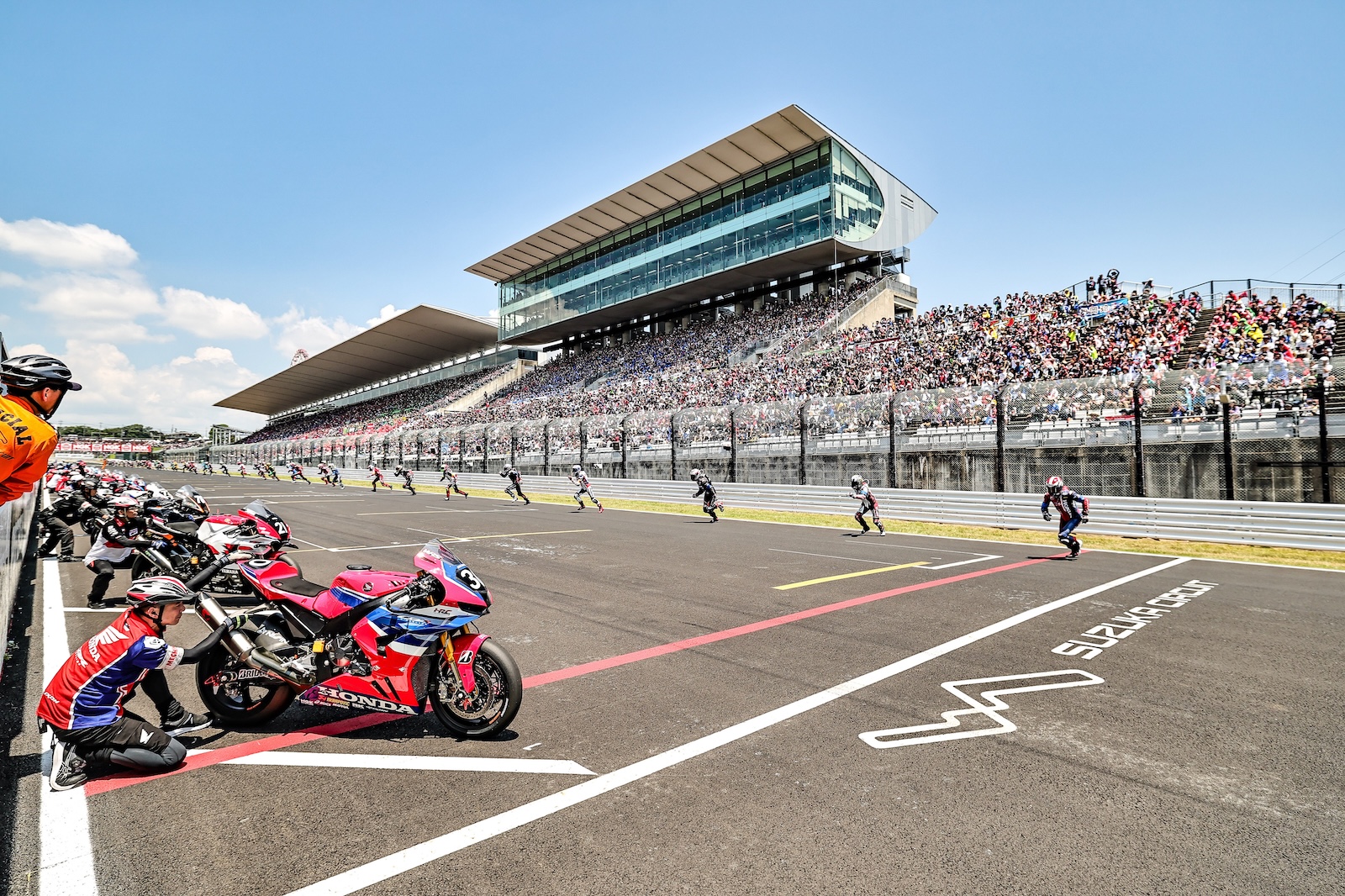 Départ des 8 Heures de Suzuka