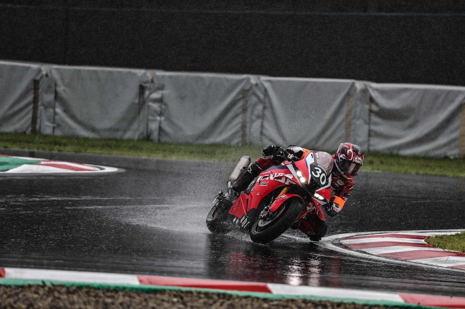 Honda sur le circuit de Suzuka