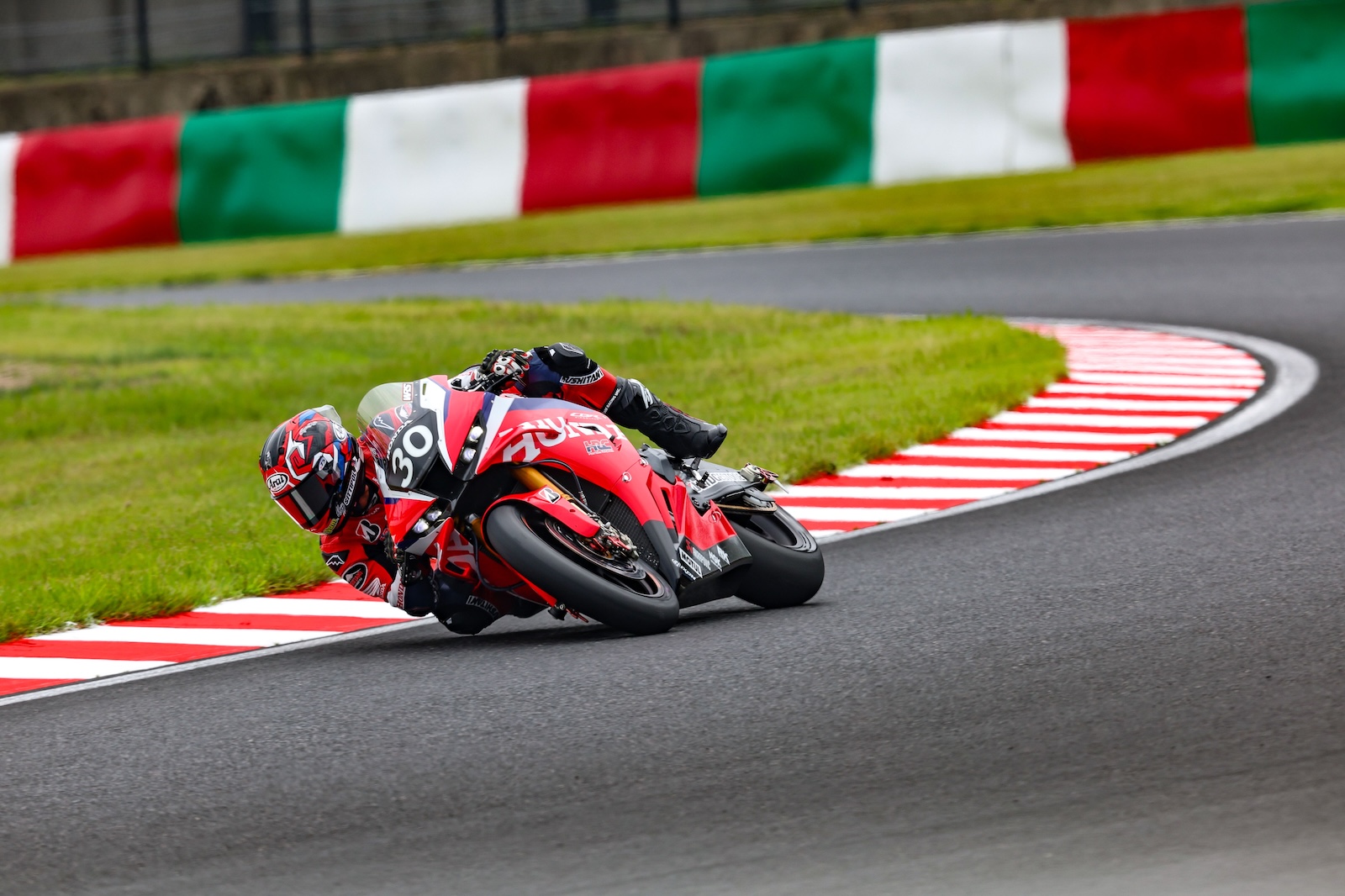 Honda sur le circuit de Suzuka