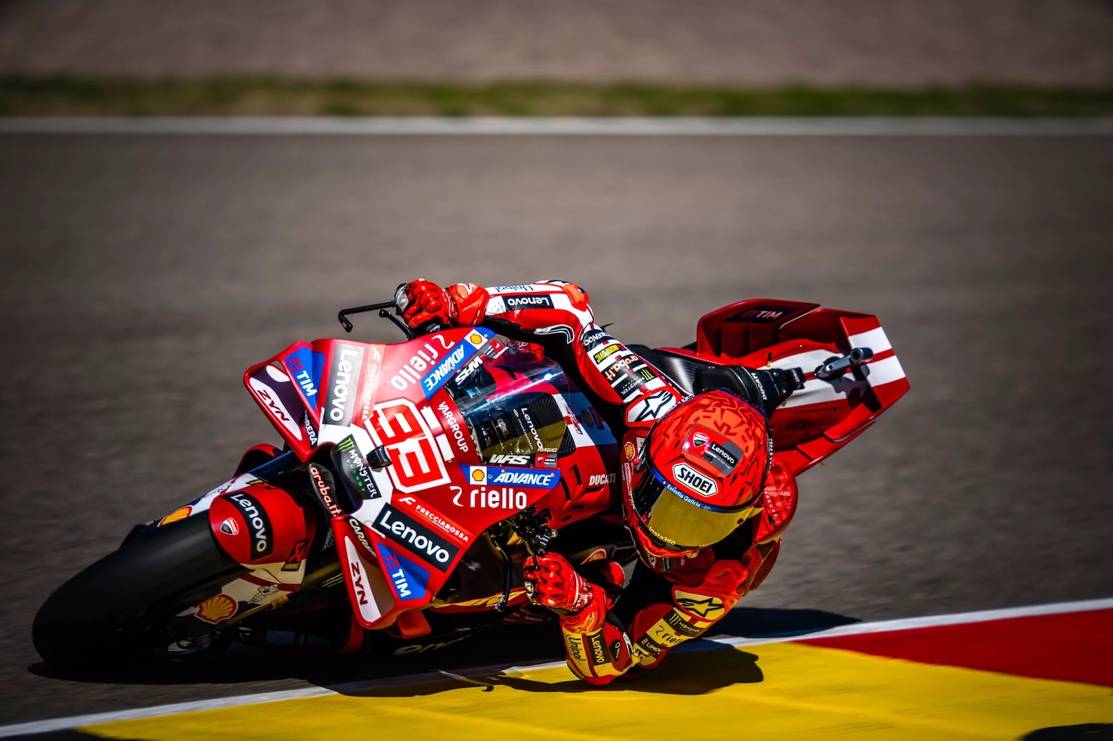 Marc Marquez sur le Sachsenring