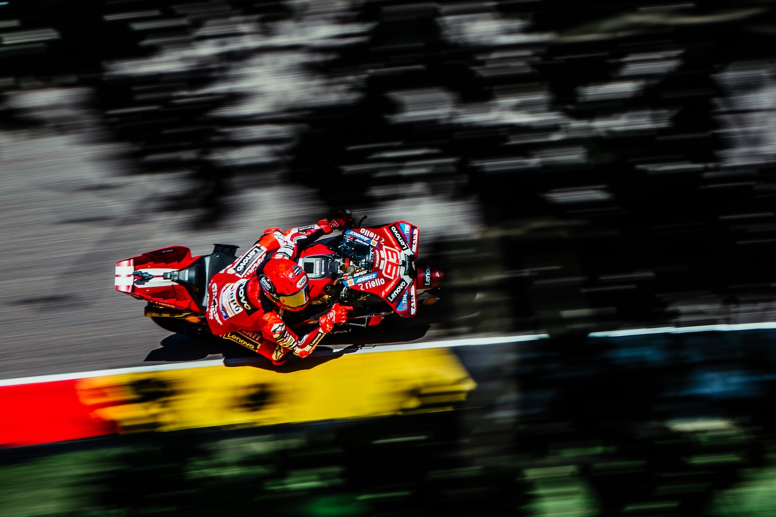 Marc Marquez sur le Sachsenring
